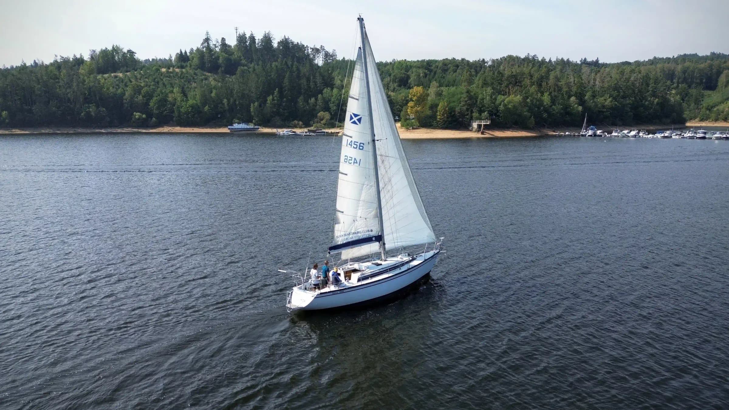 Plachetnice na Orlíku